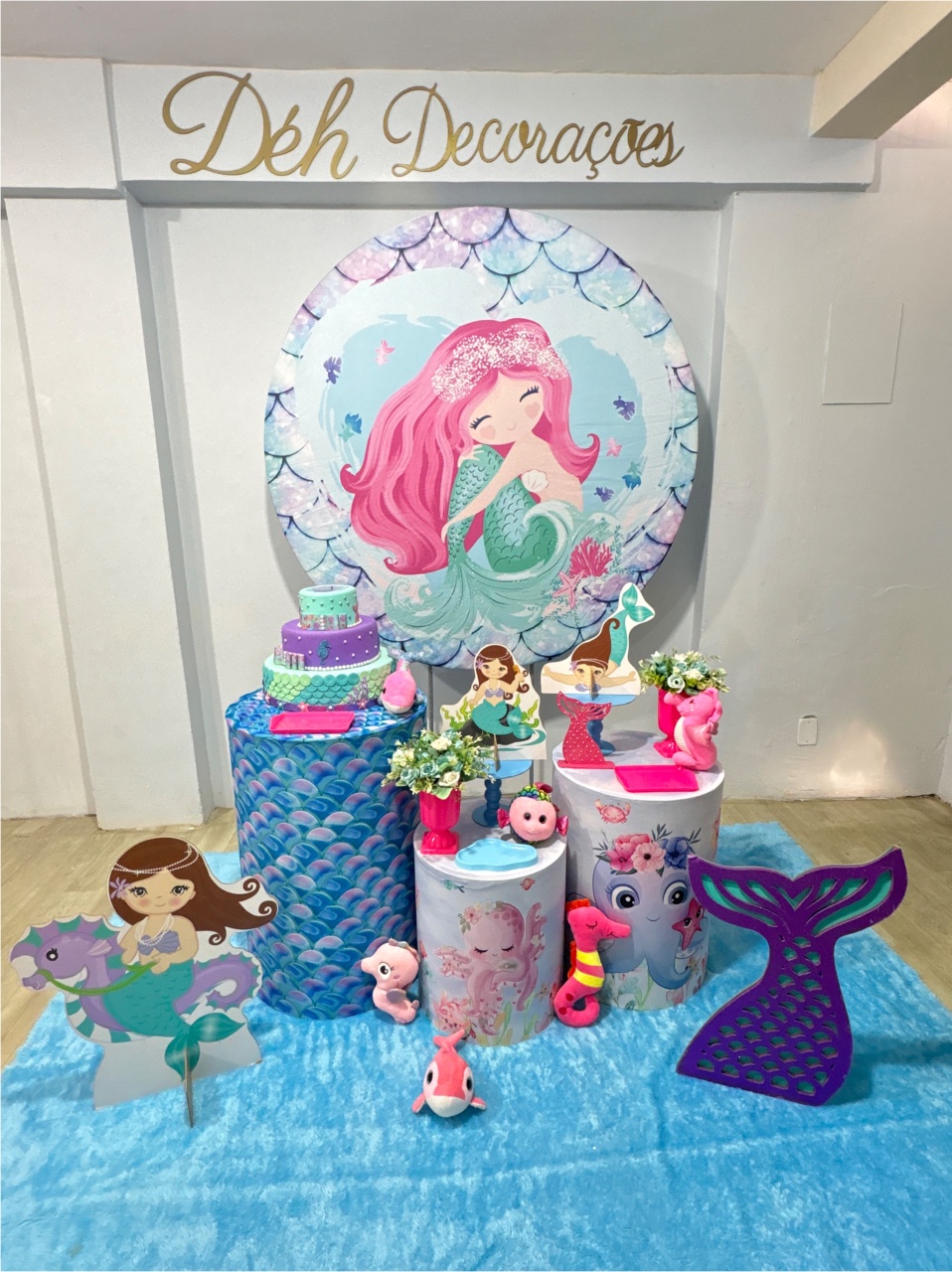 Sereia (Kit 2) - Déh Decorações 