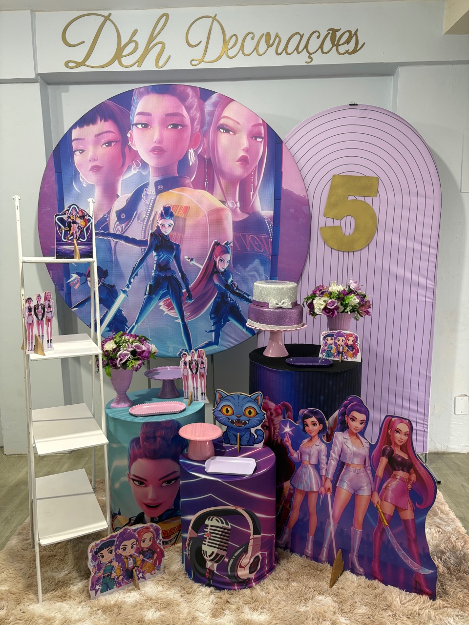 Huntrix Guerreiras Do K-Pop  (Kit 3) - Déh Decorações 