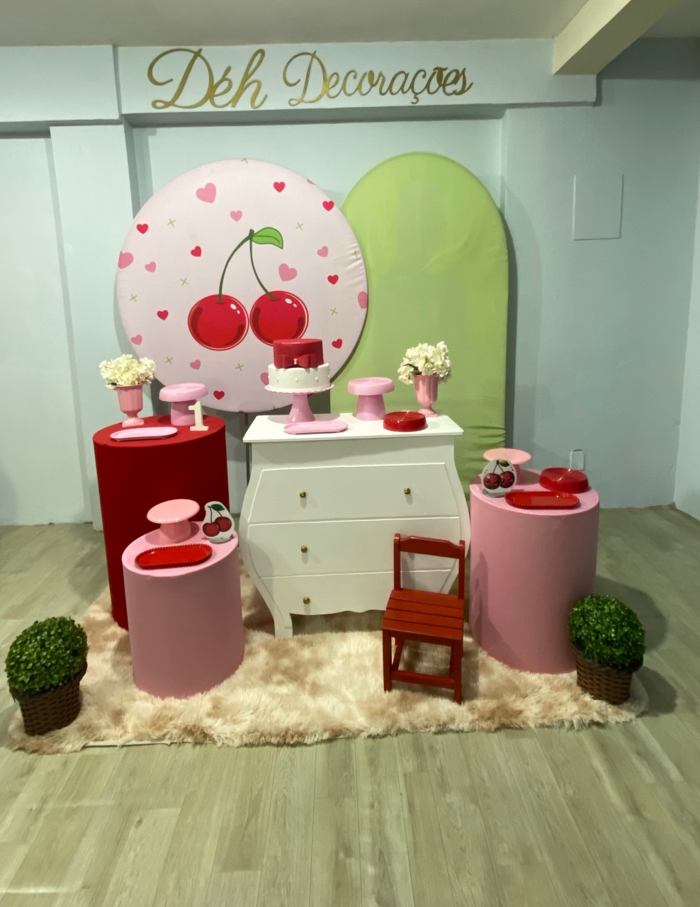 Cerejinha (Kit 4) - Déh Decorações 