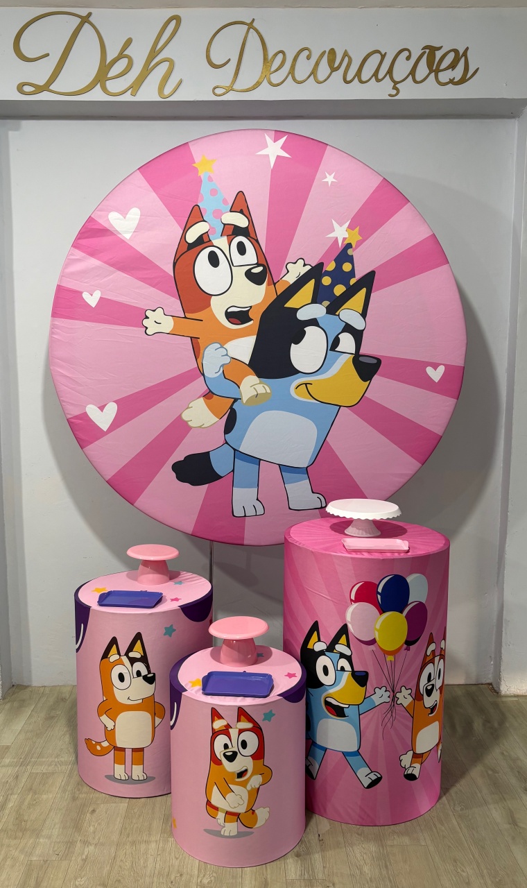Bluey (Kit 1) - Déh Decorações 