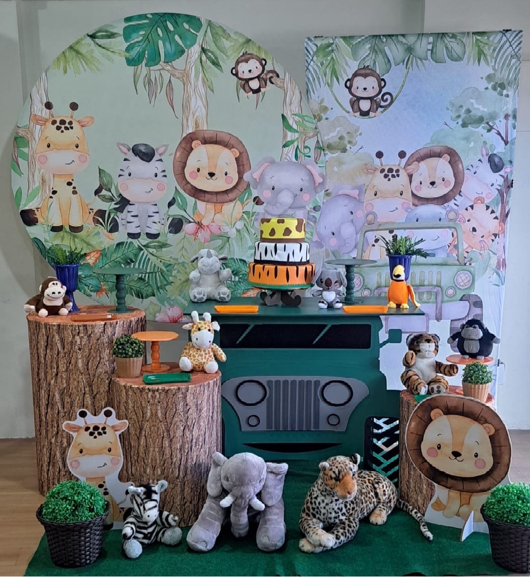 Safári Menino (Kit 4) - Déh Decorações 