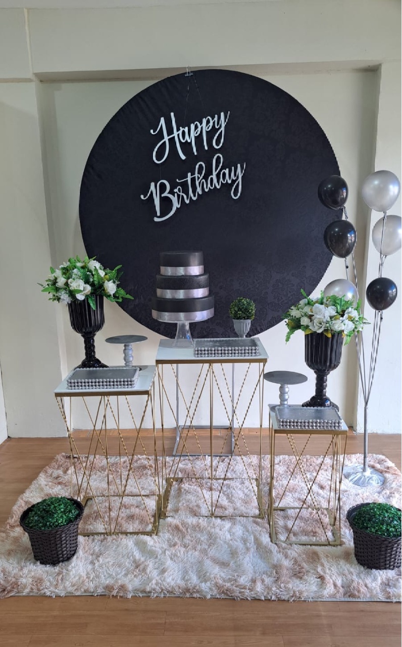Kit Preto E Prata ( Kit 2) - Déh Decorações 