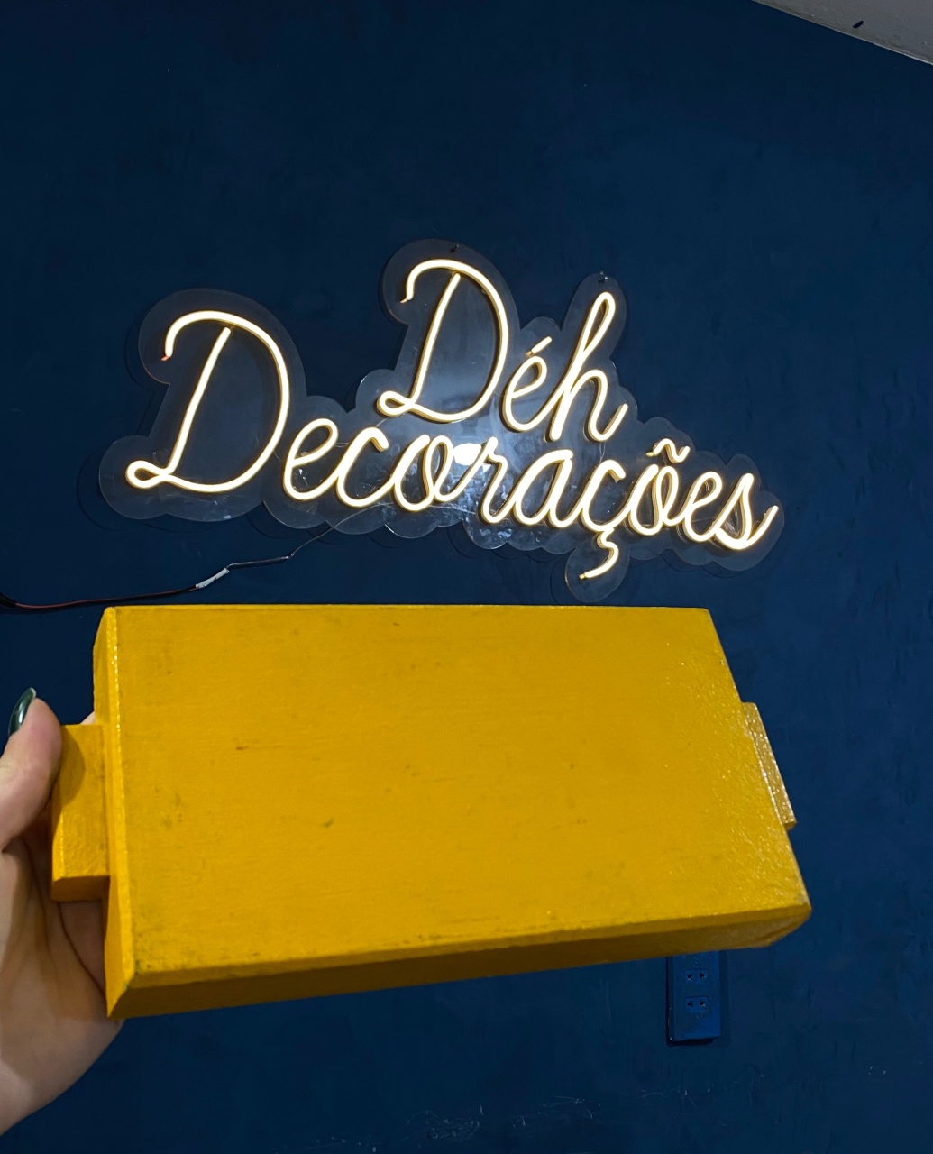 Bandeja Amarela 10 - Déh Decorações 