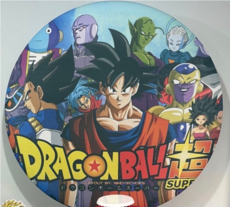 Capa Painel Dragon Ball Z - Déh Decorações 