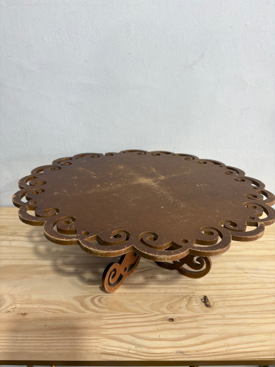 Boleira Marrom 2 - Déh Decorações 