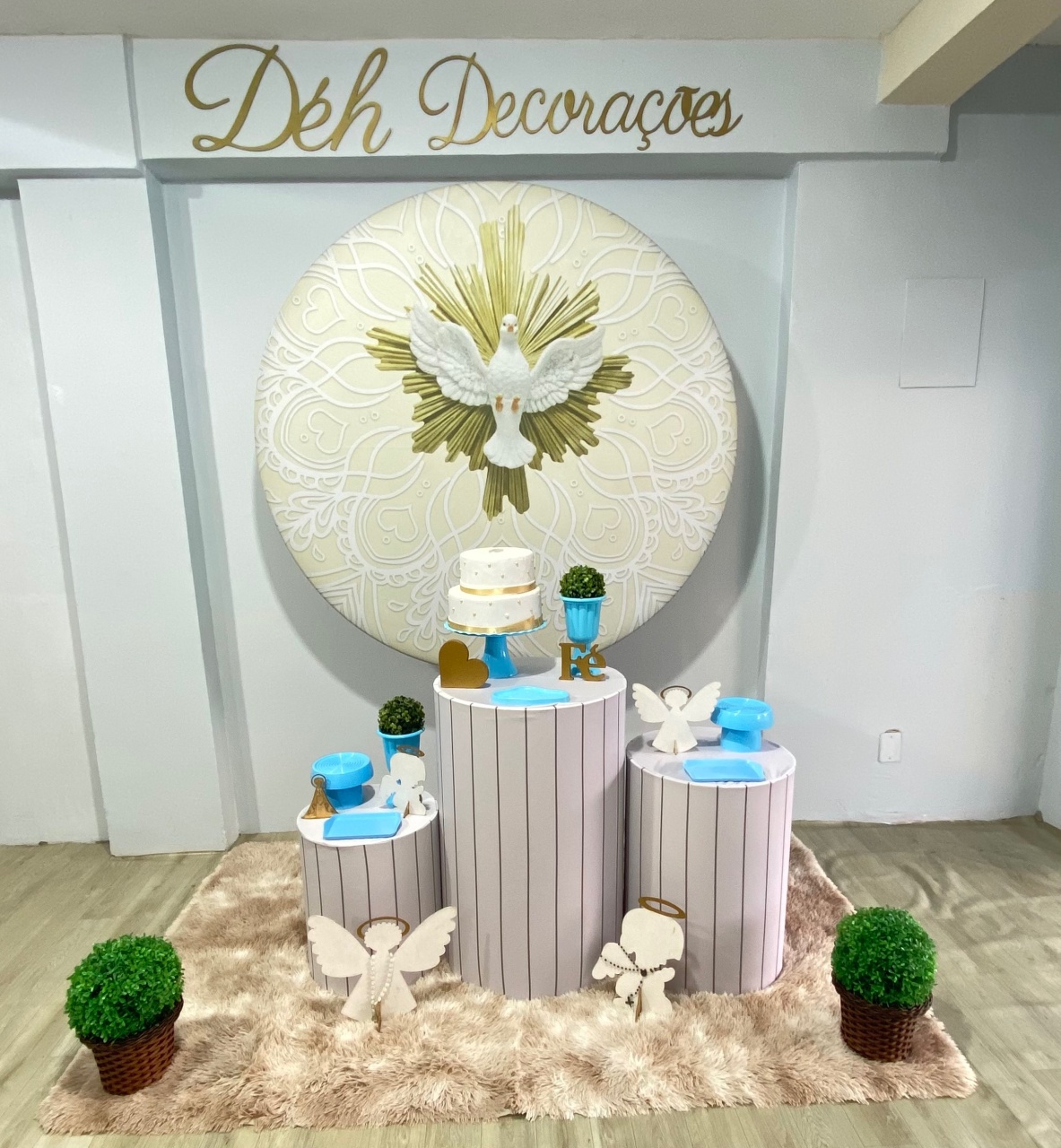 Batizado Menino (Kit 2) - Déh Decorações 