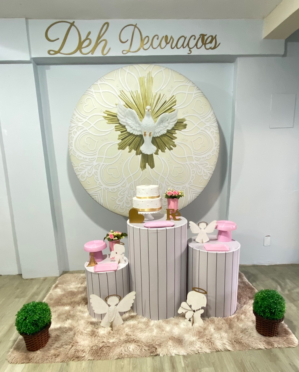 Batizado Menina (Kit 2) - Déh Decorações 