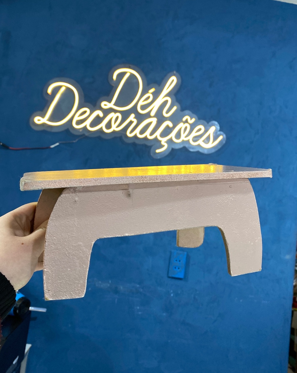 Bandeja Rosê 3 - Déh Decorações 