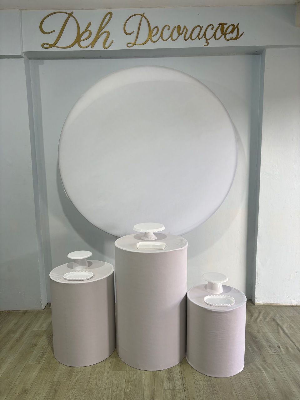 Branco 2  (Kit 1)   - Déh Decorações 