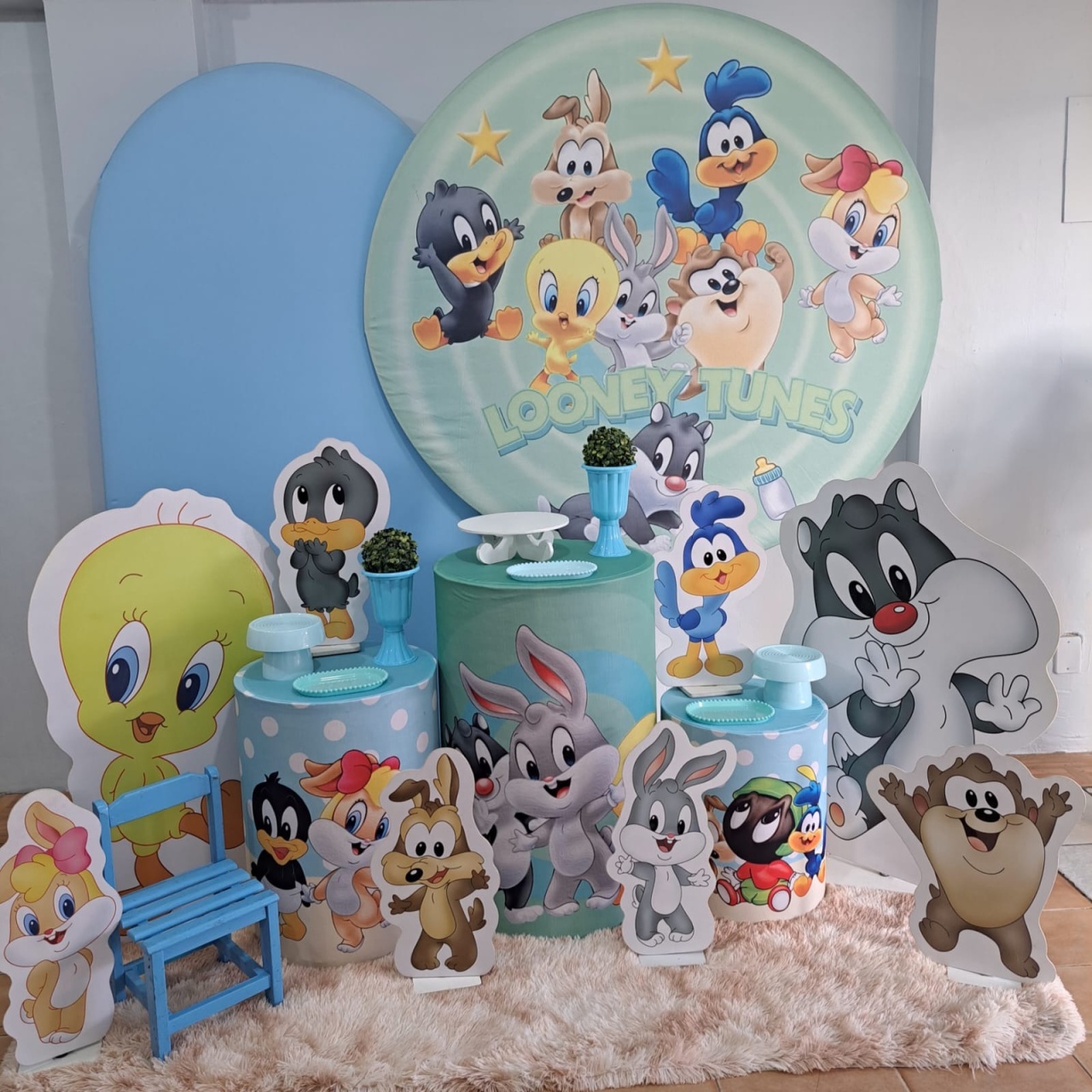 Baby Looney Tunes Menino (Kit 3) - Déh Decorações 
