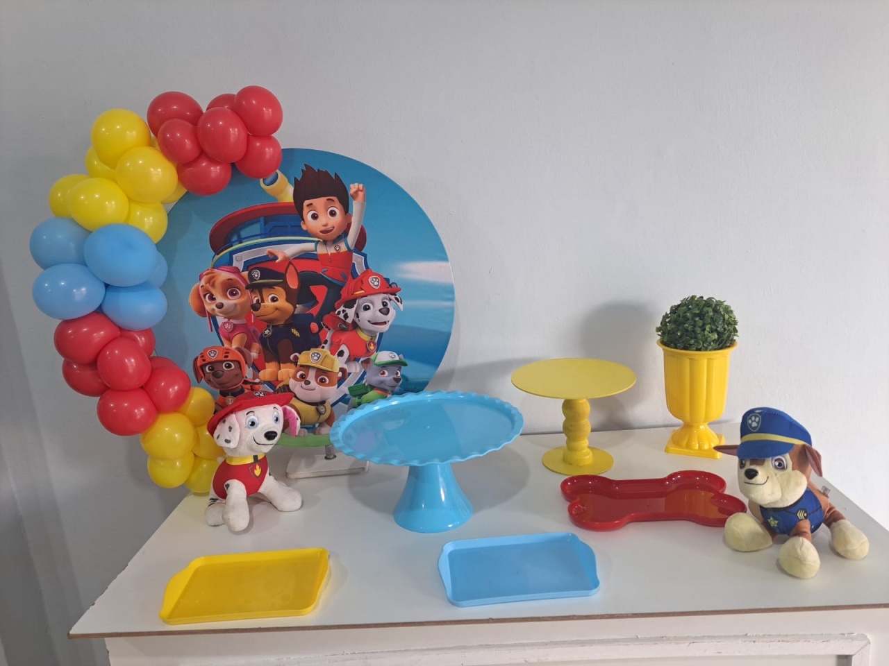 Mini Kit Patrulha Canina  - Déh Decorações 