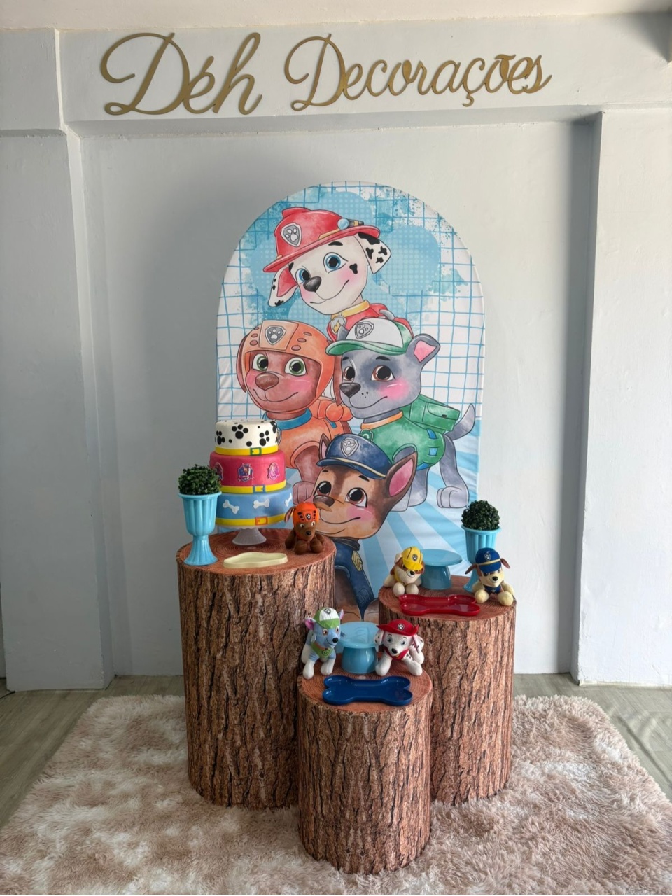 Patrulha Canina Aquarela (Kit 3) - Déh Decorações 