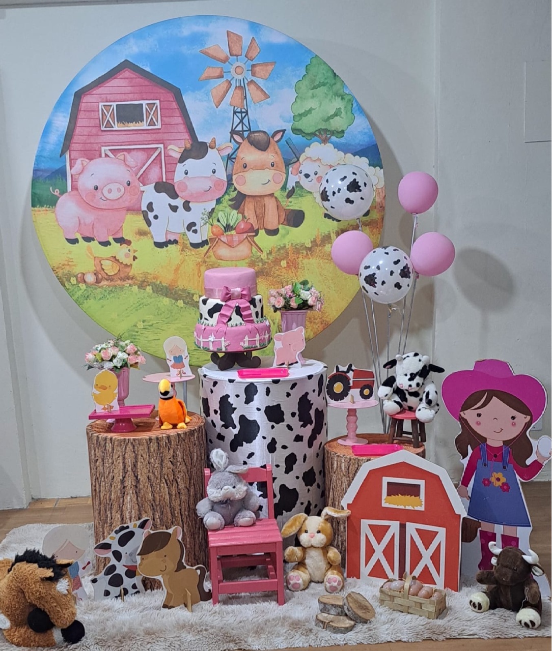 Fazendinha Menina (Kit 2) - Déh Decorações 