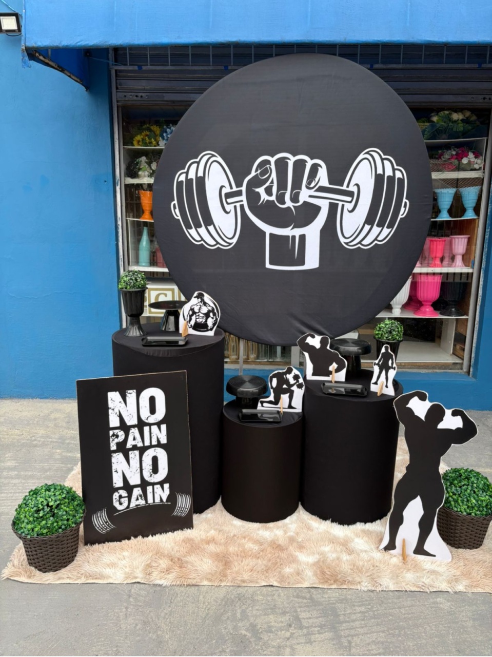 Kit Fisiculturista - Déh Decorações 