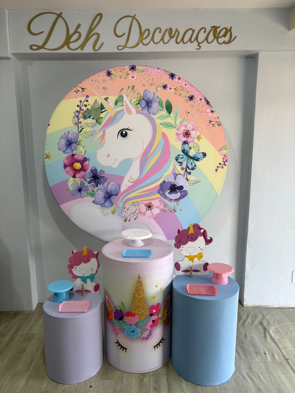 Unicórnio (Kit 1) - Déh Decorações 