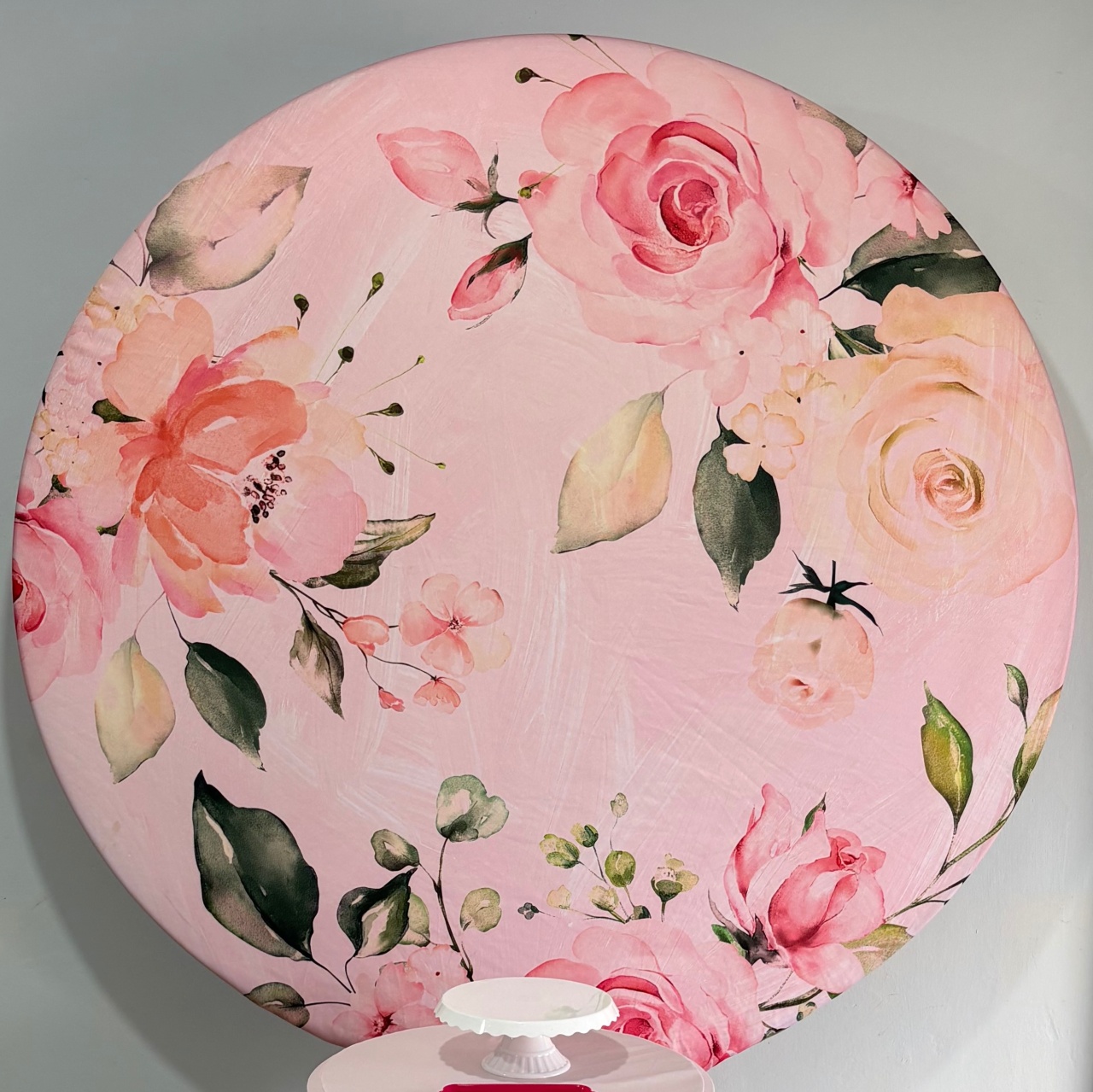 Capa Painel Jardim Flor Rosa - Déh Decorações 