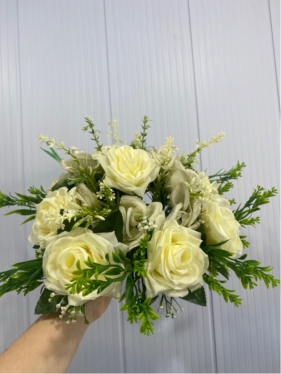 Arranjo Flor Creme 2 - Déh Decorações 