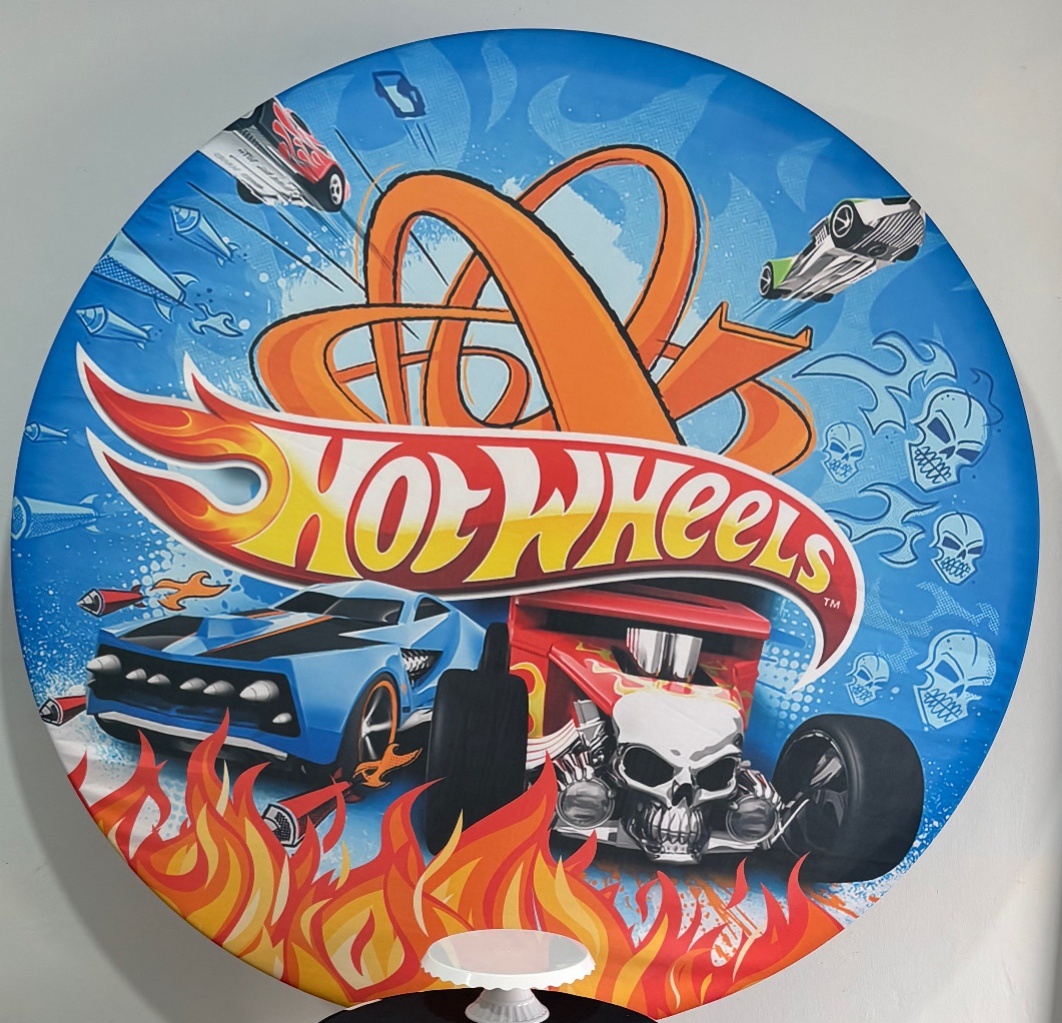 Capa Painel Hotwheels - Déh Decorações 