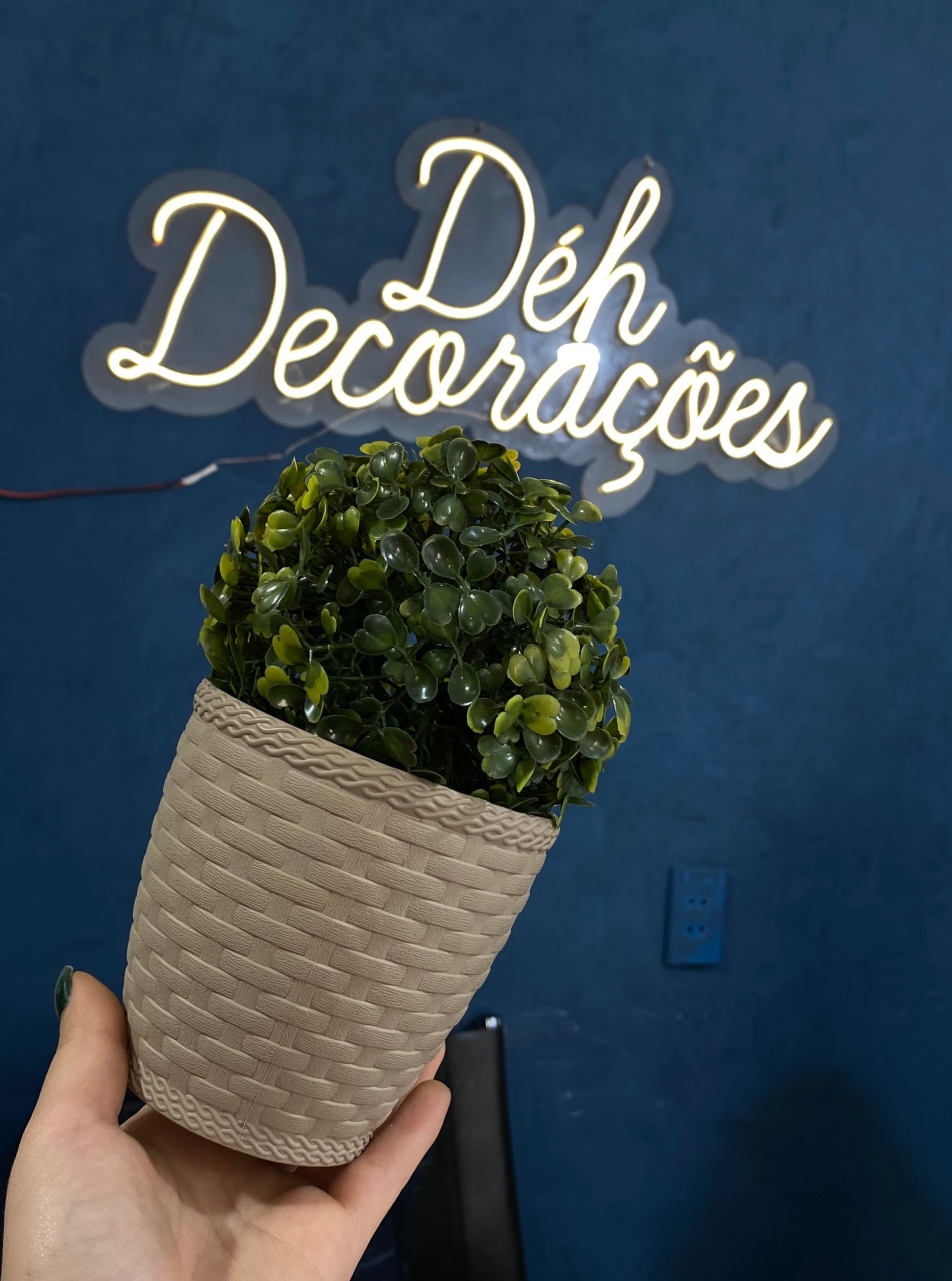Vaso Nude Pequeno Com Buchinho  - Déh Decorações 