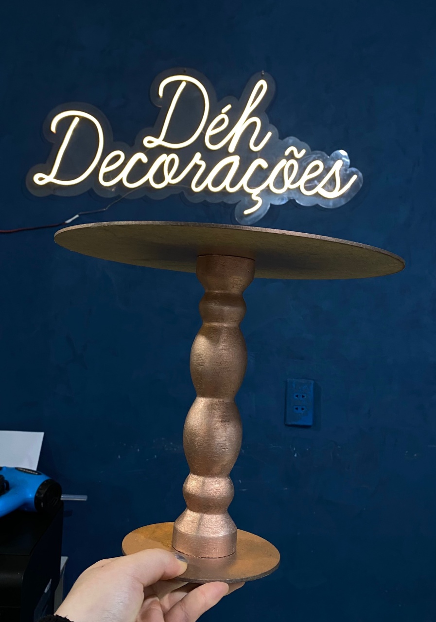 Bandeja Rosê Alta - Déh Decorações 