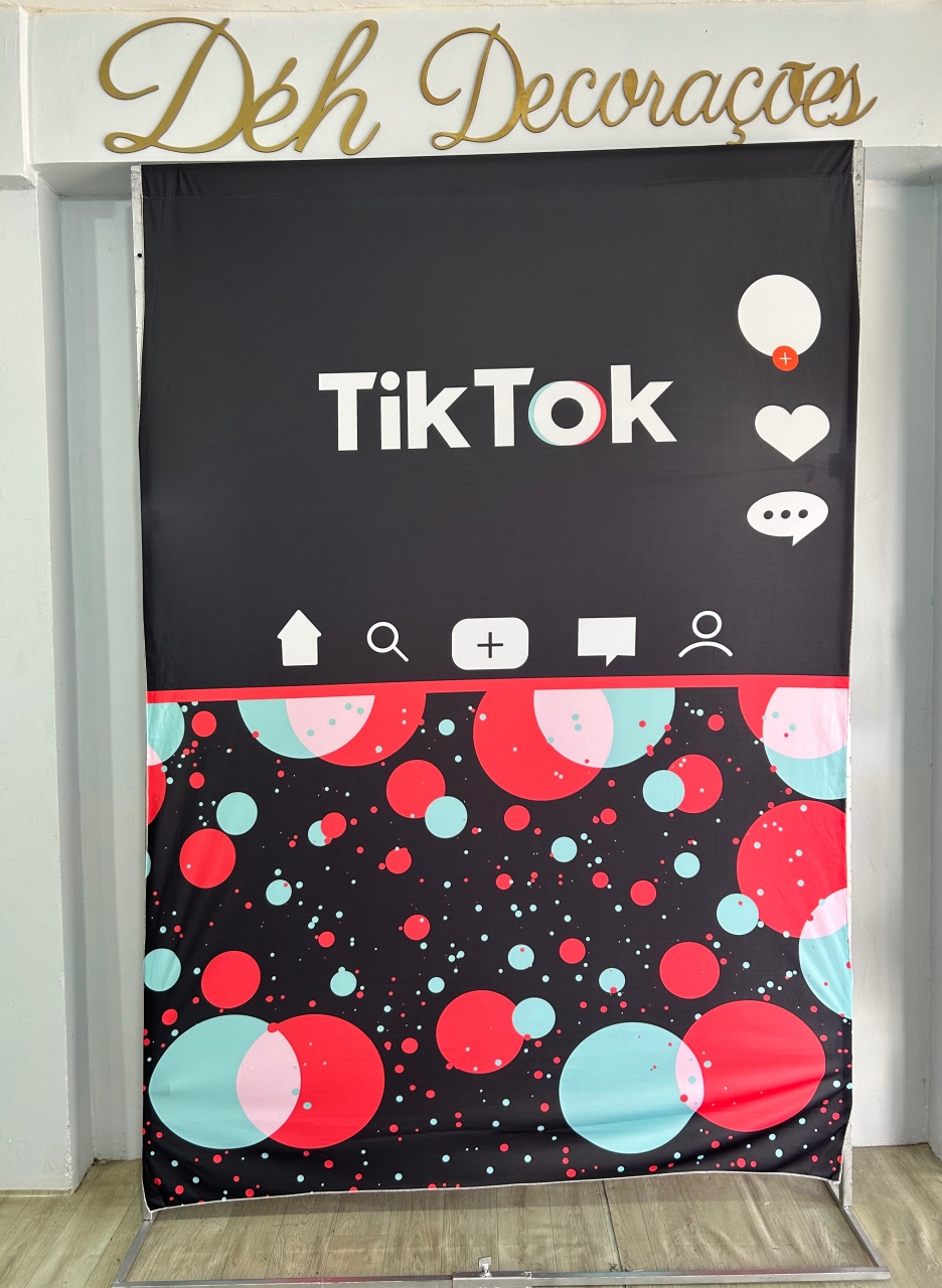 Capa Painel Romano Tik Tok 150X220 - Déh Decorações 