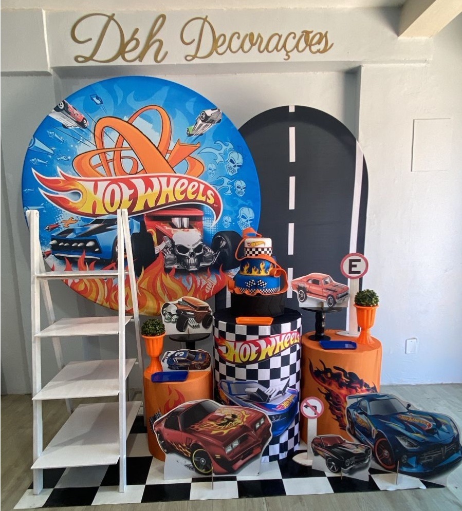Hotwheels (Kit 3) - Déh Decorações 