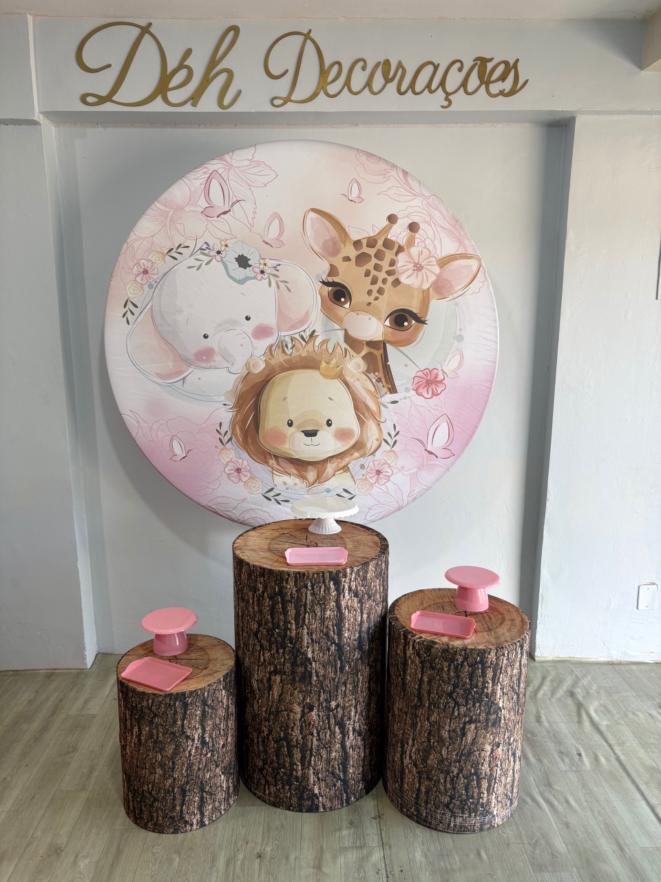 Safari Menina (Kit 1) - Déh Decorações 