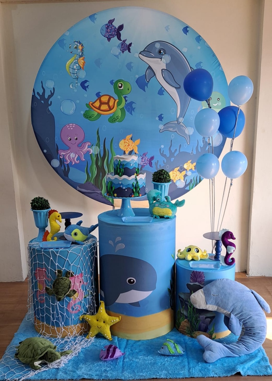 Fundo Do Mar (Kit 2) - Déh Decorações 