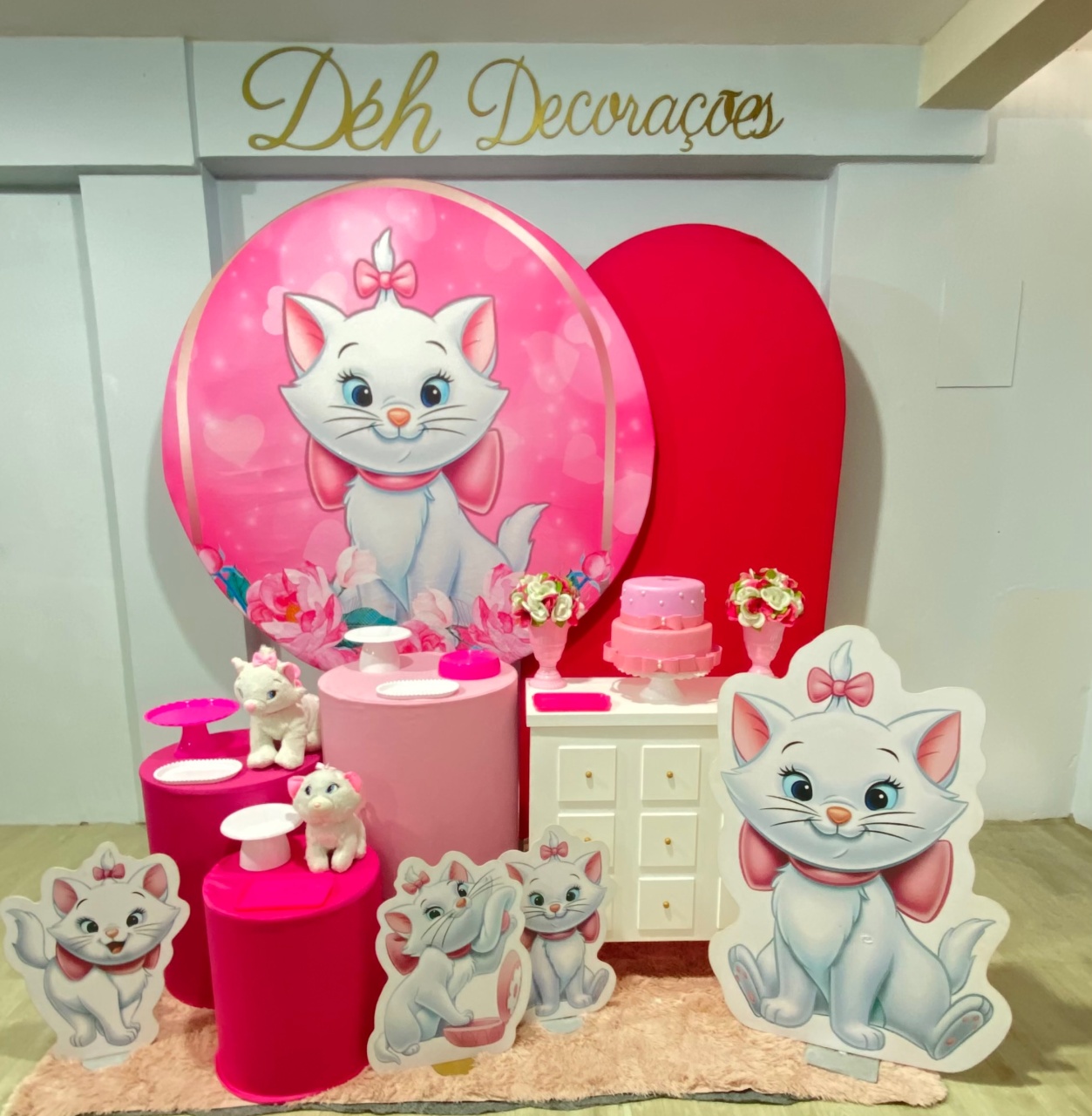 Gata Marie (Kit 4) - Déh Decorações 
