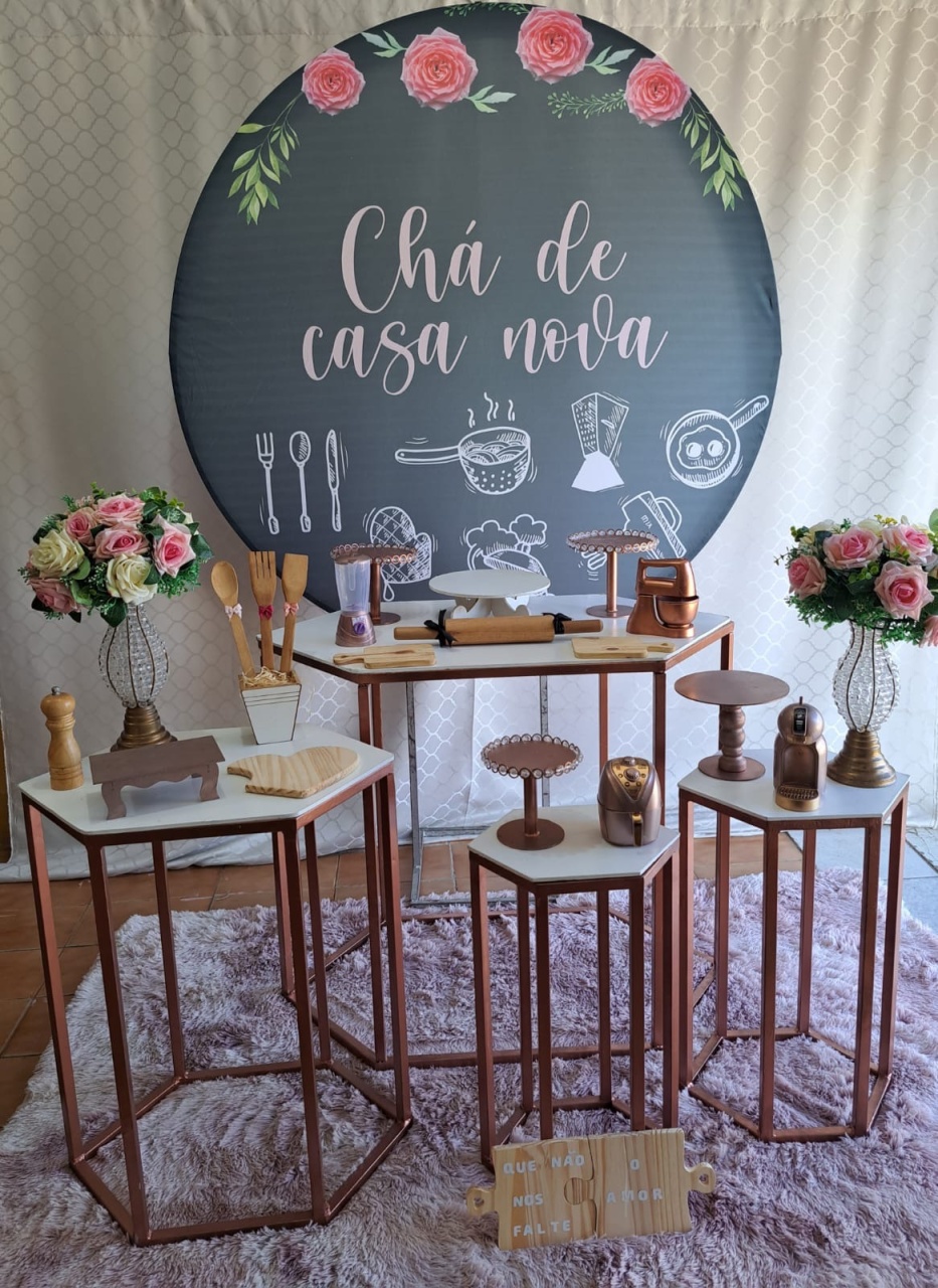 Chá de Casa Nova Premium - Déh Decorações 