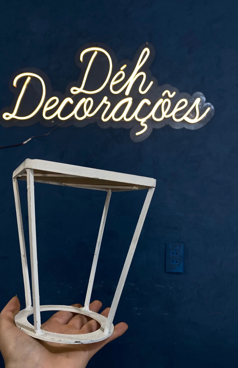 Bandeja Branca 8 - Déh Decorações 