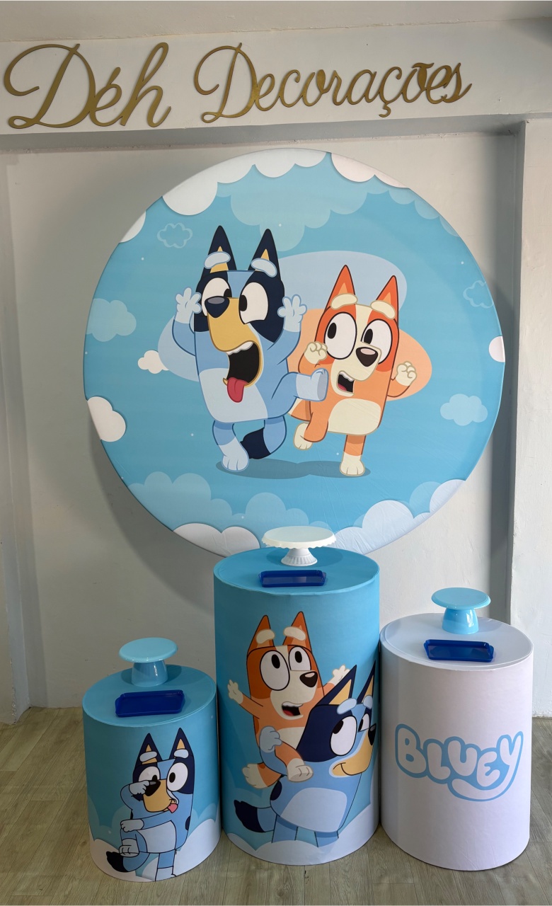 Bluey (Kit 1) - Déh Decorações 