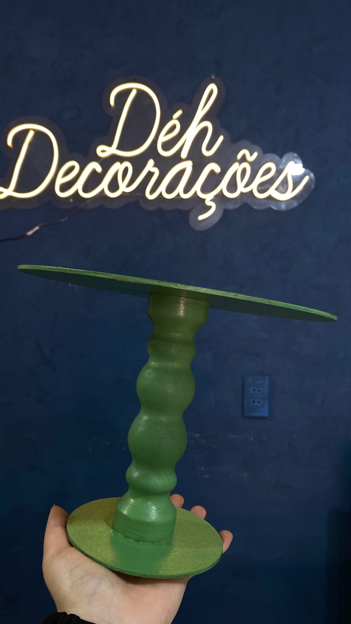 Bandeja Verde 2 - Déh Decorações 