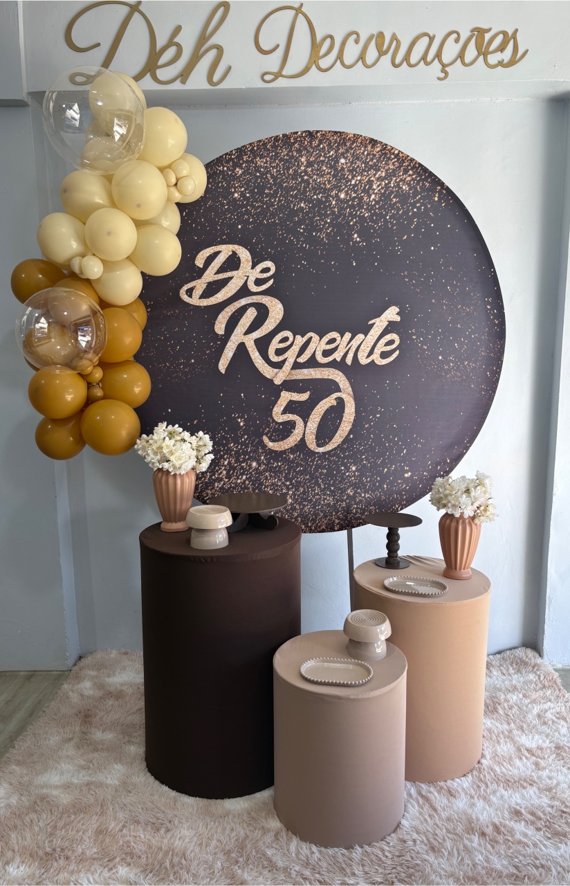 Kit 50 Anos 2 (Kit 1) - Déh Decorações 