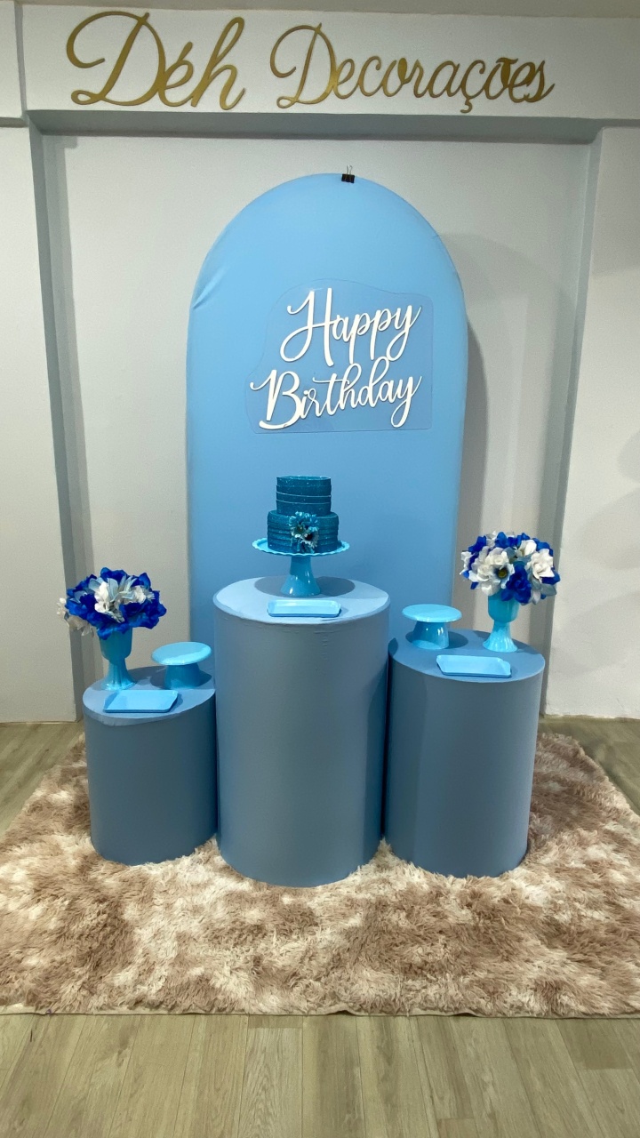 Kit Azul Claro - Déh Decorações 