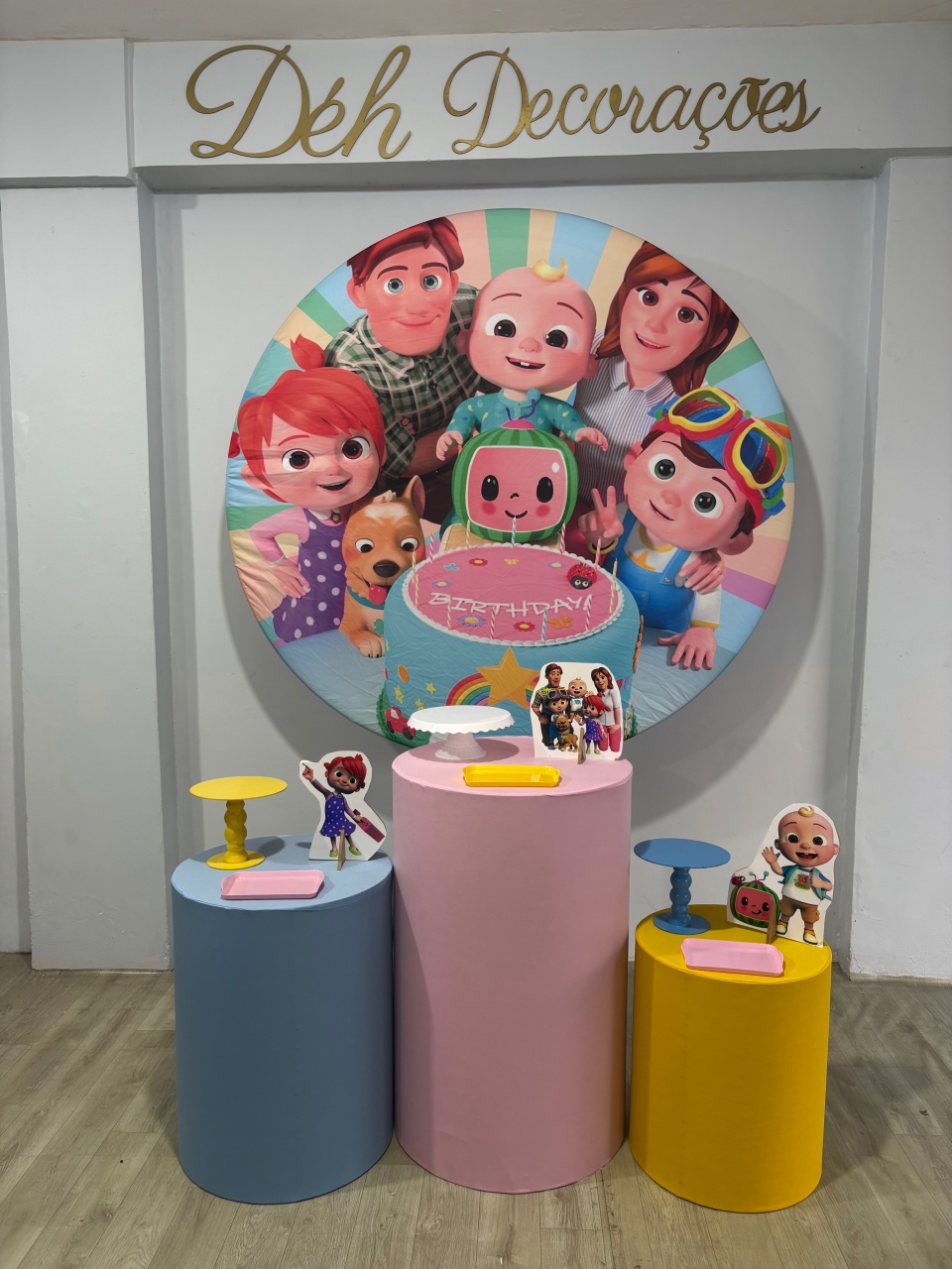 Cocomellon (Kit 1)  - Déh Decorações 