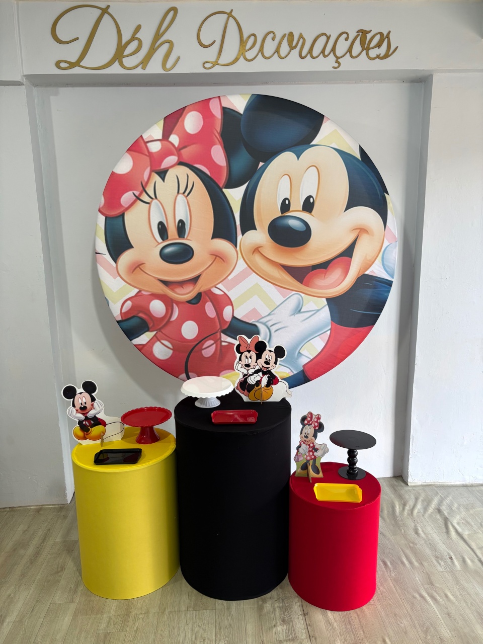 Minnie E Mickey (Kit 1) - Déh Decorações 