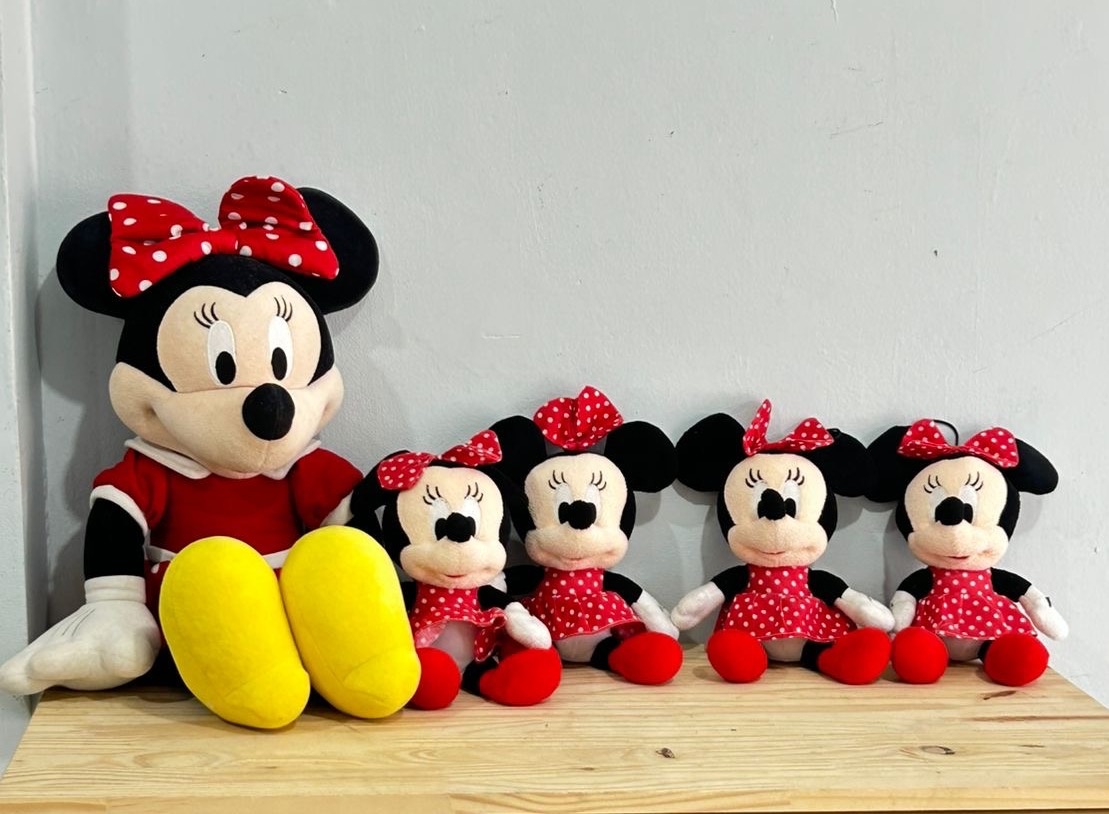 Pelúcia Minnie Vermelha - Déh Decorações 