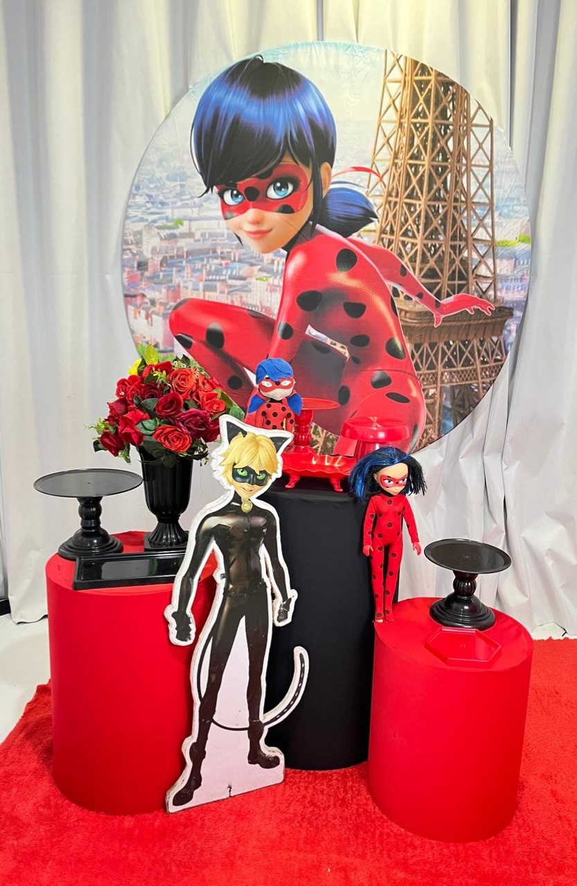 Alugue Decoração Tema Lady Bug ( Modelo 1) - BGI FESTAS