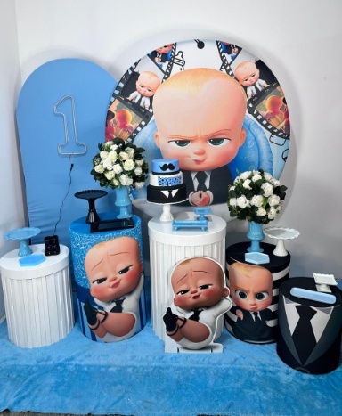 Alugue Decoração Tema Poderoso Chefinho  (Modelo 3)    - BGI FESTAS