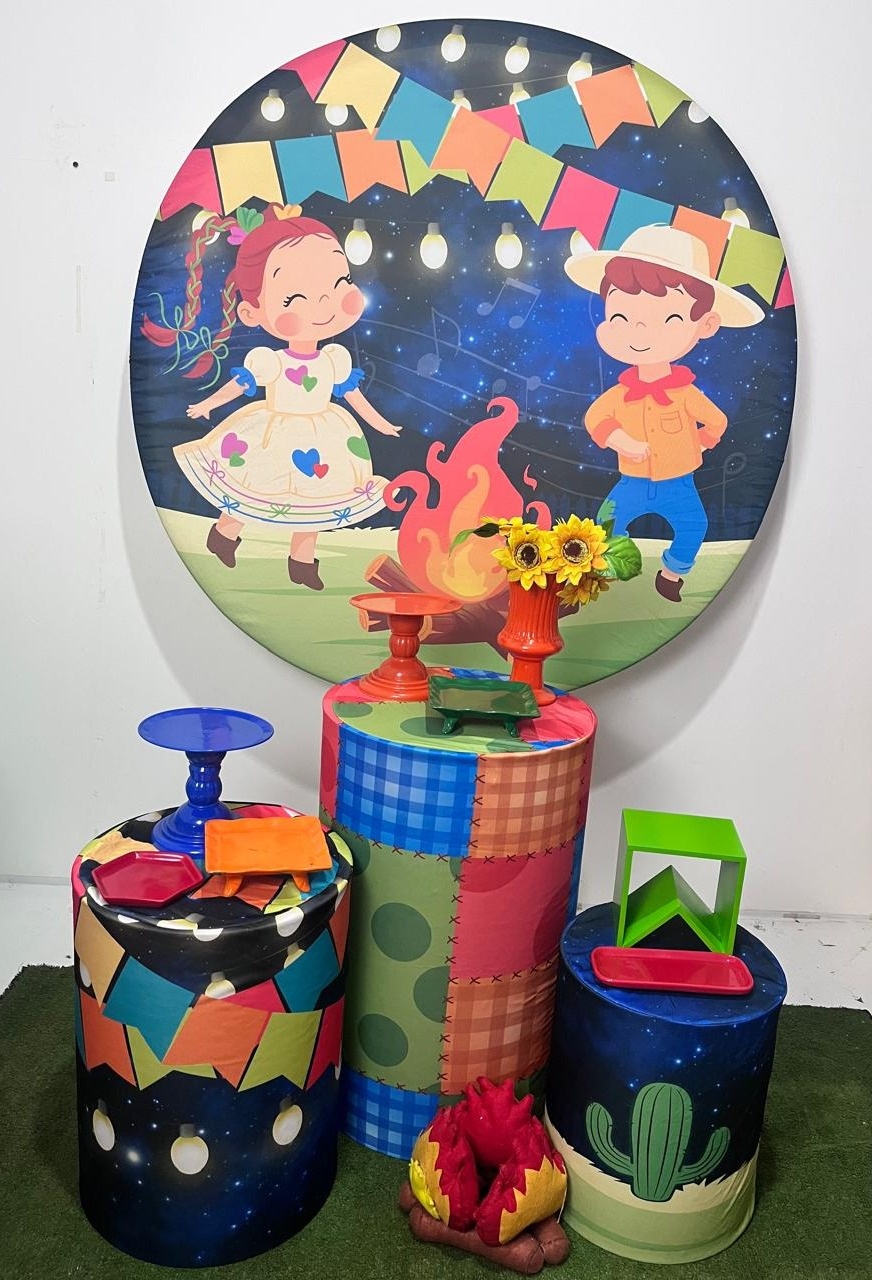 Alugue Decoração Tema Festa Junina  ( Modelo 2 )          - BGI FESTAS