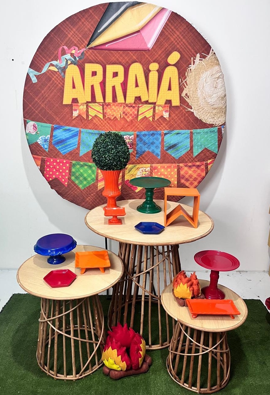 Alugue Decoração Tema Festa Junina  ( Modelo 3 )       - BGI FESTAS