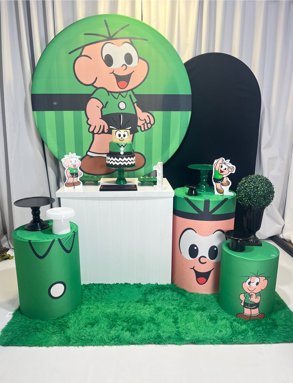 Alugue Decoração Tema Cebolinha (Modelo 3) - BGI FESTAS
