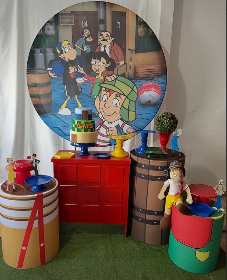 Alugue Decoração Tema Chaves ( Modelo 3 )  - BGI FESTAS