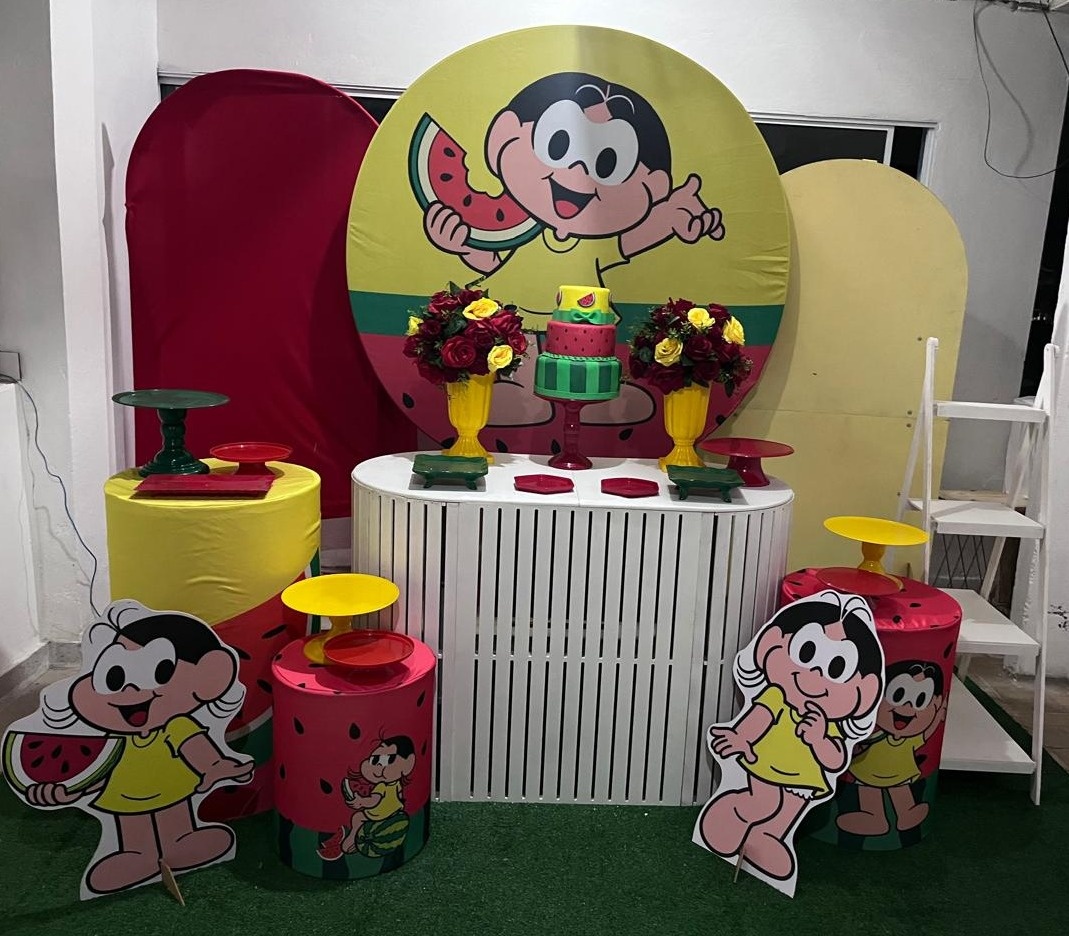 Alugue Decoração Tema Magali ( Modelo 2 )     - BGI FESTAS