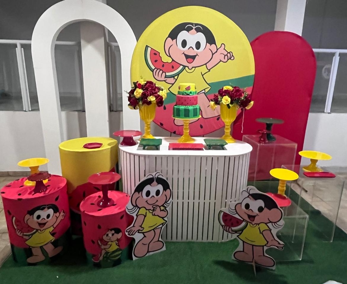 Alugue Decoração Tema Magali ( Modelo 3 )     - BGI FESTAS