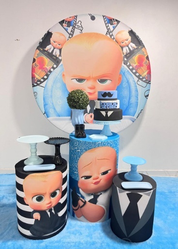 Alugue Decoração Tema Poderoso Chefinho  (Modelo 1)  - BGI FESTAS