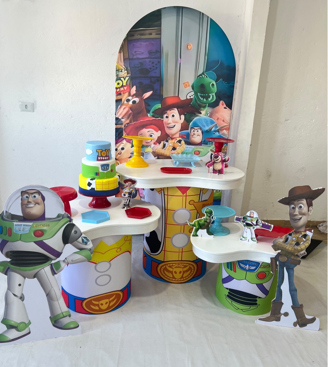 Alugue Decoração Tema Toy Story (Modelo 3) - BGI FESTAS