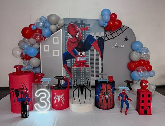 Decoração Homem Aranha - BGI FESTAS