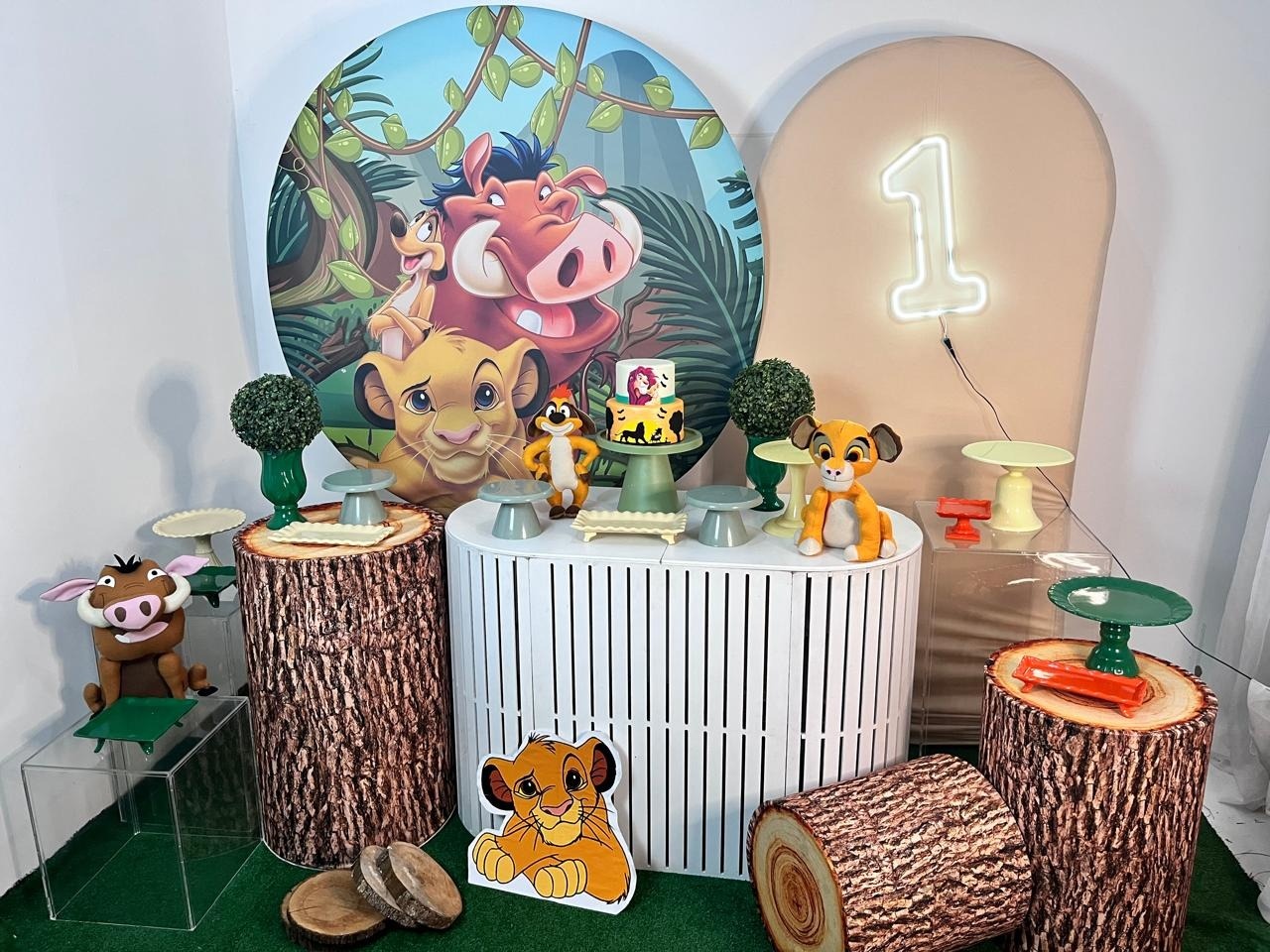 Alugue Decoração Tema Rei Leão  ( Modelo 4 )   (Cópia) - BGI FESTAS